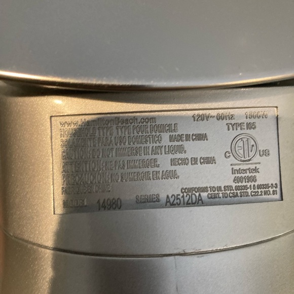 Hamilton Beach Iron - Picture 2 of 5